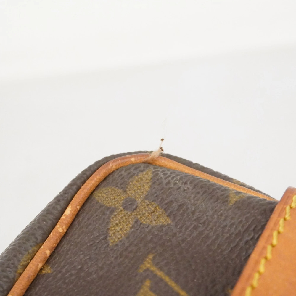 LOUIS VUITTON Authentic Brown Monogram Clutch Bag - Picture 7 of 12